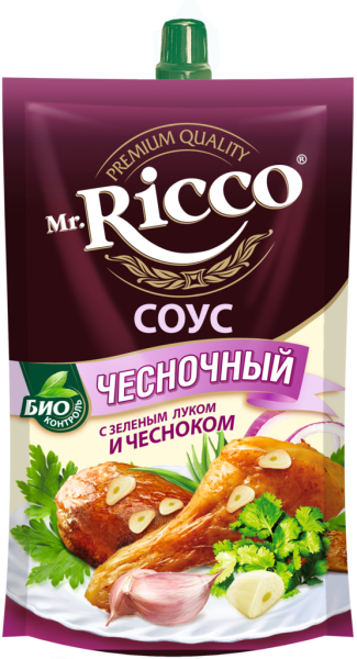 Соус MR.RICCO Чесночный 28%